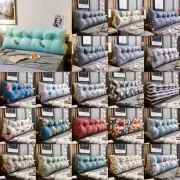 Back Bolster Triangular Wedge Reading Pillow Soft Headboard For Daybed Cushion