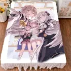 Anime Blue Archive Azusa Cosplay Blanket Bedsheet 1.5*2m Beddings Xmas Gift