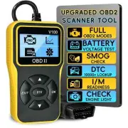 OBD2 Scanner Diagnostic Tool,Auto Check Engine Code Reader with Reset, Enhanced