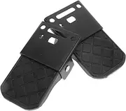 1 Pair Folding Electric Bicycle Foot Pedals Dual Design for Enhanced Stability and Safety Portable Rest Pedals for Electric Bikes of Rear Foot Rests for Daily Riding