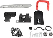 Electric Chain Saw Converter Adapter Chain Saw Bracket Set Woodworking Tool for Efficient Woodworking