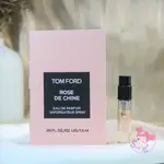 TOM FORD 中國玫瑰 ROSE DE CHINE 中性淡香精 1.5ML 全新 小樣