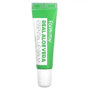 [iHerb] Farmstay Real Aloe Vera Essential Lip Balm, Extremely Moisturizing Lip Essence, 0.35 oz (10 g)