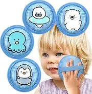 Large Kids Ice Packs for Boo Boos, 4 Packs Toddler Gel Ice Packs Wrap for Injuries Reusable, Hot Cold Compress for Children's Fever Pain Relief, Wisdom Teeth, First Aid, Bumps & Bruises