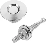 DINHEAROM Car Cover Lock Hood Latches Locking Automotive Supply Locking Hood Pin Metal Hood Latches Hood Car Latch Quick Release Hood Latch Pin Hood Latch Repair Kit Iron Screw Silver
