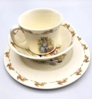 Vintage Royal Doulton Bunnykins Child’s 3 Piece Set Plate Bowl Cup