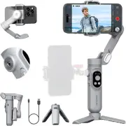 Gimbal Stabilizer for Smartphone 3 axis Gimbal Anti Shake for iPhone 15/14/13 Pr