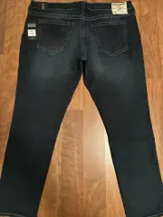 True Religion “DARK MOONSHADOW” GENO SN slim jean 42x32 #107210