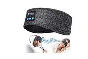 Sleep Headphones Personalised Gifts Bluetooth Headband Wireless Sports Headband, UltraSoft Sleeping Headphones Builtin Hd Stereo Speakers(Gray)