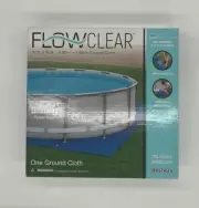 Bestway Flowclear 16x16 One Ground Cloth Blue (NEW)