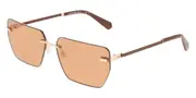 Calvin Klein Jeans CKJ25207S 721 Men's Sunglasses Gold Size 62