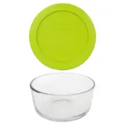 Pyrex 7200 2-Cup Glass Food Storage Bowl w/ 7200-PC 2-Cup Edamame Green Lid