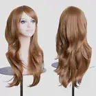 Women Wigs Long Wavy Hair Heat Resistant Cosplay Wig for Women (Light Brown) USA