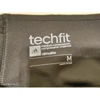 在飛比找蝦皮購物優惠-adidas techfit 七分緊身褲（全新M號）