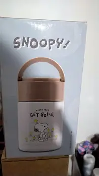 在飛比找Yahoo!奇摩拍賣優惠-SNOOPY 保溫罐