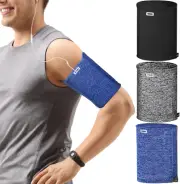 Outus 3 Piece Phone Armband Running Armband Cell Phone Sleeve for Running Holder
