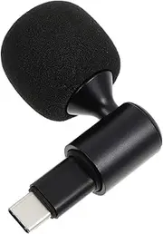 LIGIGWASH Streaming Microphone Bendable Type-c Usb c Mic for Pc Live Gaming Speaker