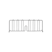 Metro DD24K4 Super Erecta 8" High Shelf Divider for Wire Shelves, Metroseal Gra