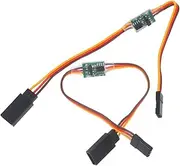 CAXUSD Enhanced Control 2pcs High Voltage Steering Gear 3v-24v for Rc Cars Drones