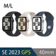 2023 Apple Watch SE 40mm 鋁金屬錶殼配運動錶帶(GPS)-M/L