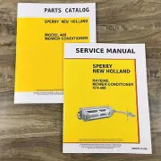 New Holland 489 Haybine Mower Conditioner Service Repair Parts Manuals Catalog
