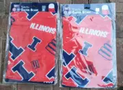 2* FOCO Officially Licensed Illinois Fighting Illini Big Logo Gaiter Scarf Youth