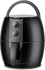 4.5L Large-Capacity Air Fryer Electric Hot Air Fryers Oven Oilless Cooker Double Knob Time Temperature Control Nonstick Basket 1350W