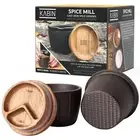 Spice Mill - Spice Grinder Manual Pepper Mill - Durable Cast Iron Mortar and ...