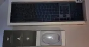 iHome Full-sized Bluetooth Keyboard Mac PC Compatible Wireless IMACK134B-WM Lot