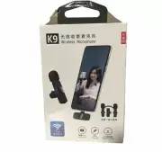 Smart Lavalier Wireless Microphone, USB-C Connection, Vlogging/Interview