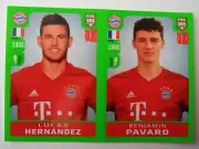 Brazil version Panini FIFA 2020 - Lucas Hernandez - Benjamin Pavard