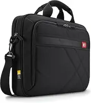 Case Logic DLC-115 15.6-Inch Laptop and Tablet Briefcase (Black) Black One Size