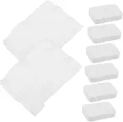 Generic 8pcs Cotton Pads Nail Polish Remover Pads Makeup Towels Makeup Remover Pads Make up Remover Pads for Face Makeup Washcloths for Face Makeup Remover Cloths Pure Cotton White