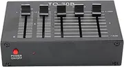 Phono Preamplifier, 12dB 3 Band Equalizer Stereo Sound Processor with Left Right Volume Balance and Isolated Power Supply for Turntables, Stereos, DJ Mixers