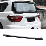 For Nissan Armada Patrol 2021-2024 Black Rear Spoiler Tail Trunk Lip Wing Bar