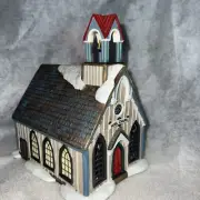 Noel Chapel Thomas Kinkade 1993 Sculpture No. 967A Without Orginbox