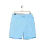 Men's TailorByrd Drawstring Performance Golf Stretch Twill Shorts XXL Blue NEW