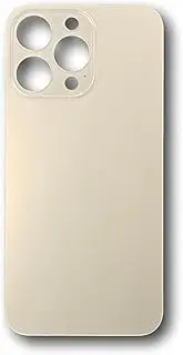 Smartex® Back Cover Glass Compatible with iPhone 13 Pro | Glass Back Replacement (Gold)