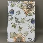 Benson Mills Calm Country 60 x 104" Sunflowers & Bluebirds Tablecloth Easy Care