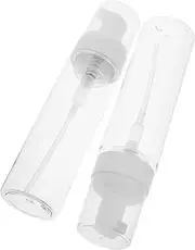 ARTSEWPLY 2pcs Foaming Liquid Dispenser Bottles Clear Pump Containers for Hand Soap Body Wash Shampoo Portable Travel Accessories for Bathroom Outdoor Use Effortless Creation