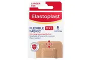 Elastoplast Flexible Fabric Wound Dressing Plaster XXL 5 Pack