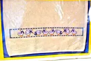 Vintage Creative Circle Country Geese 2 Fingertip Towels Cross Stitch Kit 1645