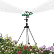 Sprinkler Tripod Base - Telescopic Lawn Watering Holder | Garden Watering Tool for Large Areas, Multifunctional Automatic Watering Device for Pi