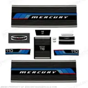 Fits Mercury 1976 9.8HP Outboard Engine Decals