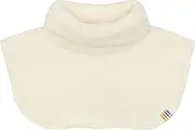 [Joha] Children's 100% merino wool fleece snood, poloneck, Cream, 1-3 Years
