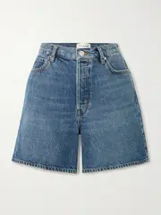 [FRAME] FRAME - The Timeless Denim Shorts - Mid denim - 28 28 Blue