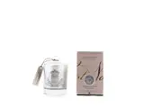 Cote Noire Candle Badged Silver 185 g - Pink Champagne