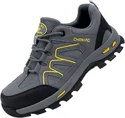 [Generic] Safety Trainers Men Steel Toe Cap Shoes Lightweight Non-Slip Puncture Proof Outdoor Work Footwear