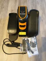 EILISON Under Desk Elliptical Machine, Electric Ellipse Leg Exerciser with bands