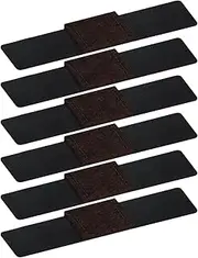 6 Pieces Floor Glides Tubing Protectors for Household Computer Desk